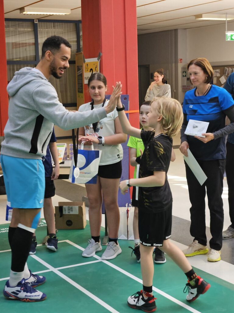 Medaillenübergabe Kinder Anfänger Bewerb mit C. Filimon